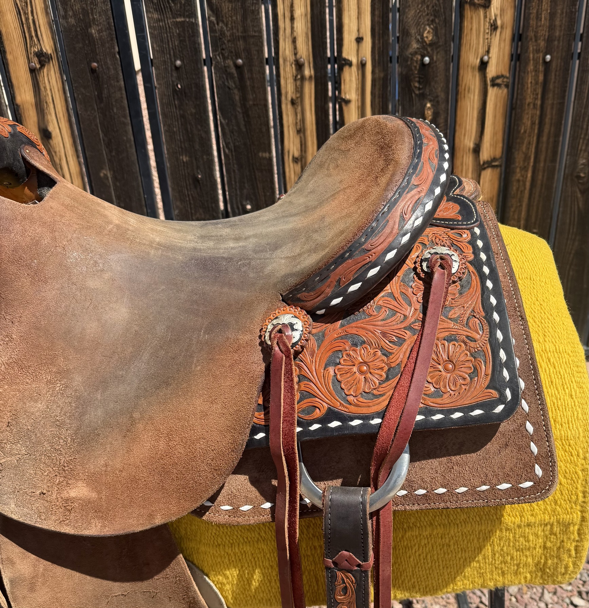 srs ranch saddle 16 seat right