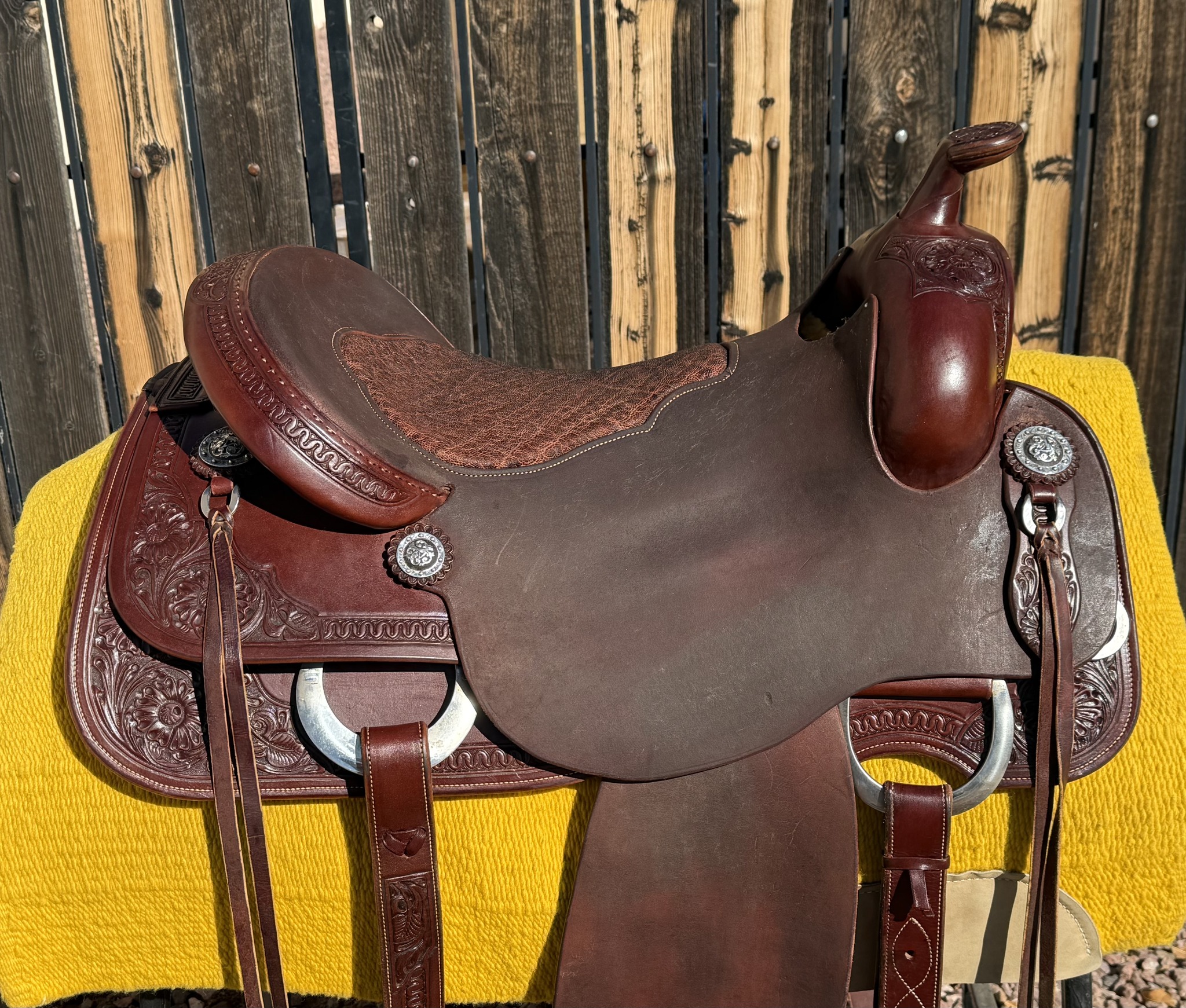 Superior Saddlery 16.5 inch Nevada border elephant seat